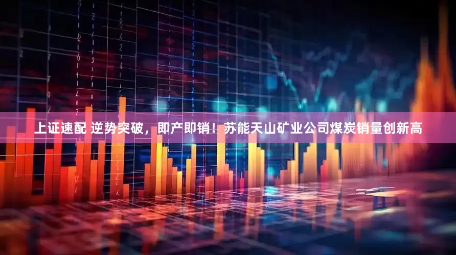 上证速配 逆势突破，即产即销！苏能天山矿业公司煤炭销量创新高